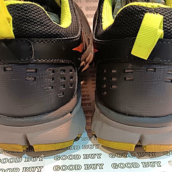 NIKE FLEX TRAIL 2 RUNNING SHOES, MEN'S SIZE 10, GRAY/ORANGE, - Picture 3 of 6